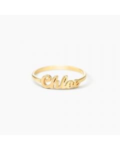 Personalized Name Ring
