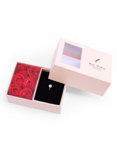 Rose Flower Paper Box
