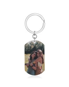 Personalized Stainless Steel Keychain