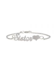 Personalized 925 Sterling Silver Bracelet