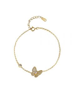 925 Silver Butterfly Bracelet