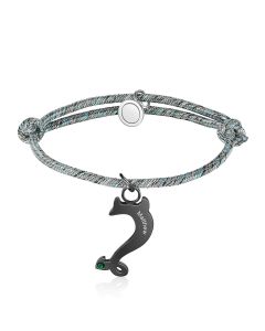 Personalized Stainless Steel Dolphin Bracelet
