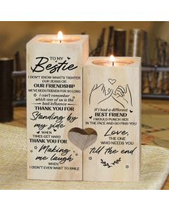 "To My Best Friend" Candle Holder Series(Black＆White)