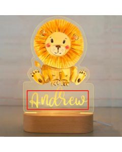 Custom Lion Light Lamp