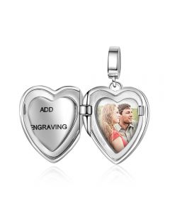 925 Sterling Silver Personalized Photo Necklace