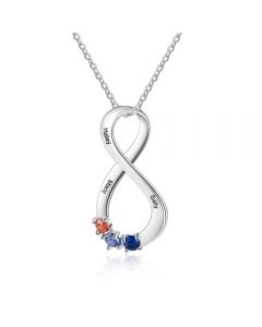 925 Silver Infinity Necklace
