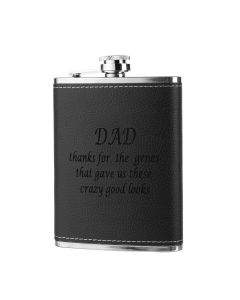 Personalized Stainless Steel Hip Flask Set Gift Box