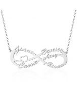 Standard Infinity Name Necklace