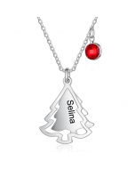Stainless Steel Christmas Tree Necklace