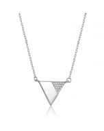 925 Sterling Silver Triangle Necklace