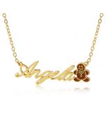 Personalized Christmas Toy Name Necklace